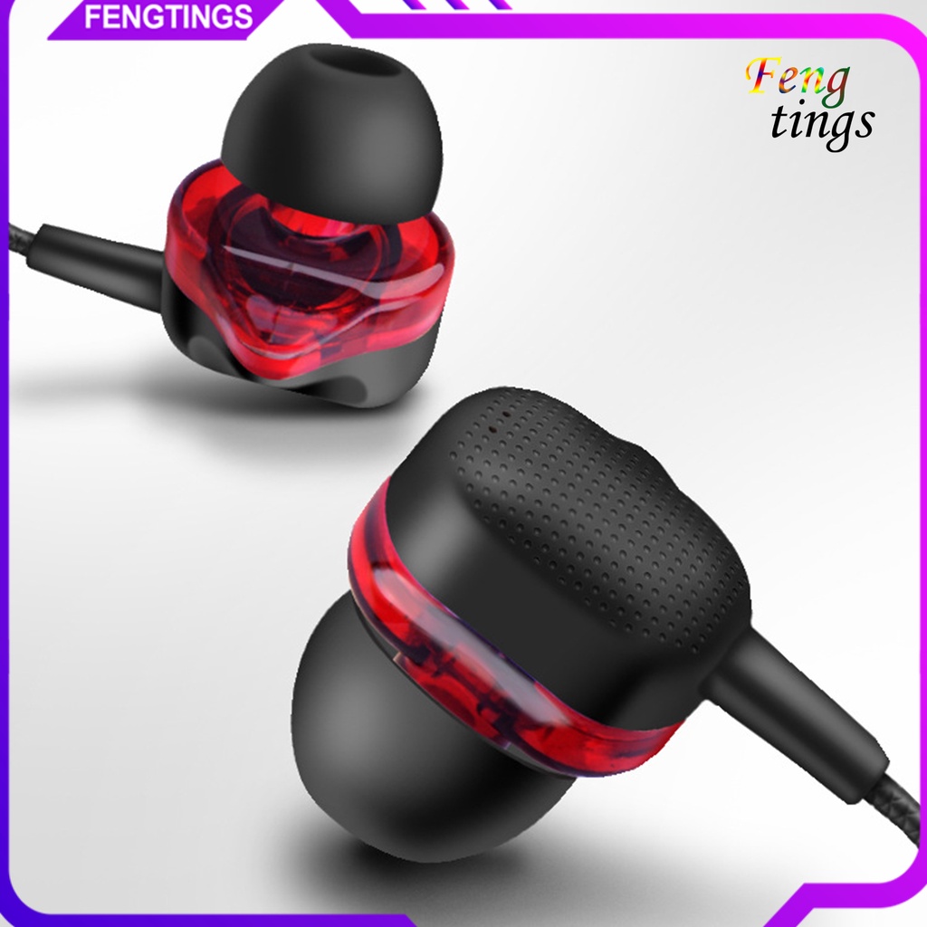 Tai Nghe Thể Thao Nhét Tai Có Dây 3.5mm Dành Cho Điện Thoại