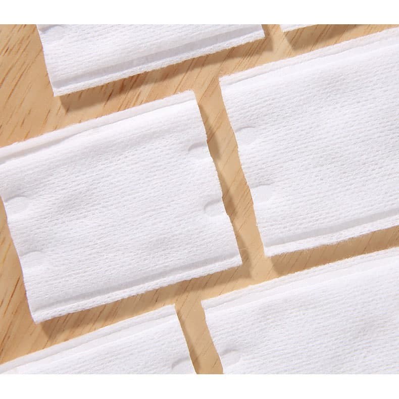 Combo 1 bông tẩy trang 3 lớp Cotton Pads + 1 Nước tẩy trang Maycreate nắp hồng 300ml tẩy sạch bụi bẩn, bã nhờn - NEDEVI