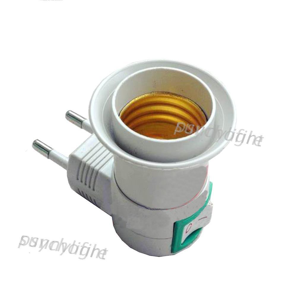 Bộ chuyển đổi ổ cắm điện Pcfx E27 sang Eu
