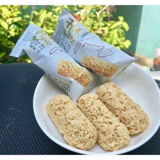 |2 vị sữa & socola | bánh yến mạch hàn quốc 400g