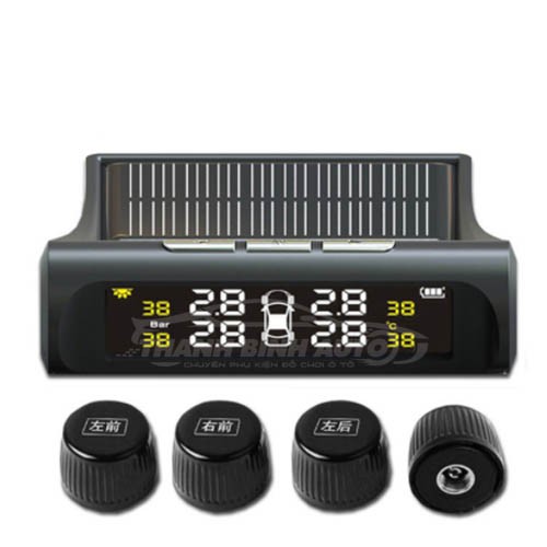 Cảm Biến Áp Suất Lốp TPMS  - Màn Hình Màu - Bảo Hành Chính Hãng