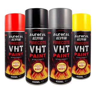 Bình xịt phun sơn chịu nhiệt độ cao 800 độ C 450ml - Độ bền sơn 3 năm không phai - Màu đen mờ