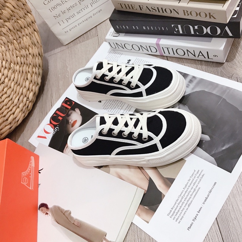 Giày sục thể thao đế bánh mì qccc fullbox