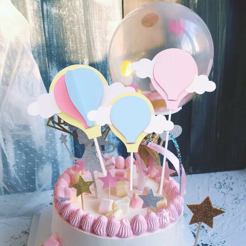 Phụ Kiện Cắm Bánh Kem Tạo Hình Đa Dạng Trang Trí Đáng Yêu