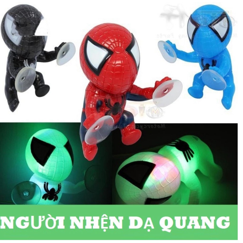 Người Nhện Siêu Anh Hùng Bám Xe Mút Chân Không ( Người Nhện DẠ QUANG ) NGUOINHENDAQUANG01