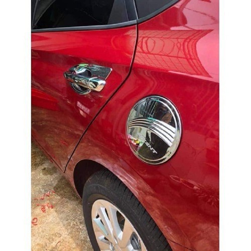 COMBO Lip chia pô + Ốp nắp xăng + Vỏ khóa cacbon ACCENT 2018-2019