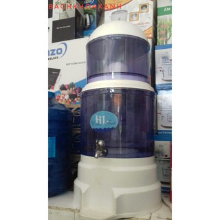 Bình lọc nước uống trực tiếp Hưng Long  23L,  có linh kiện thay thế