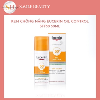 Kem Chống Nắng OIL CONTROL EUCERIN Bảo Vệ Da Dưỡng Da Mặt  Làm Sáng Da 50ml