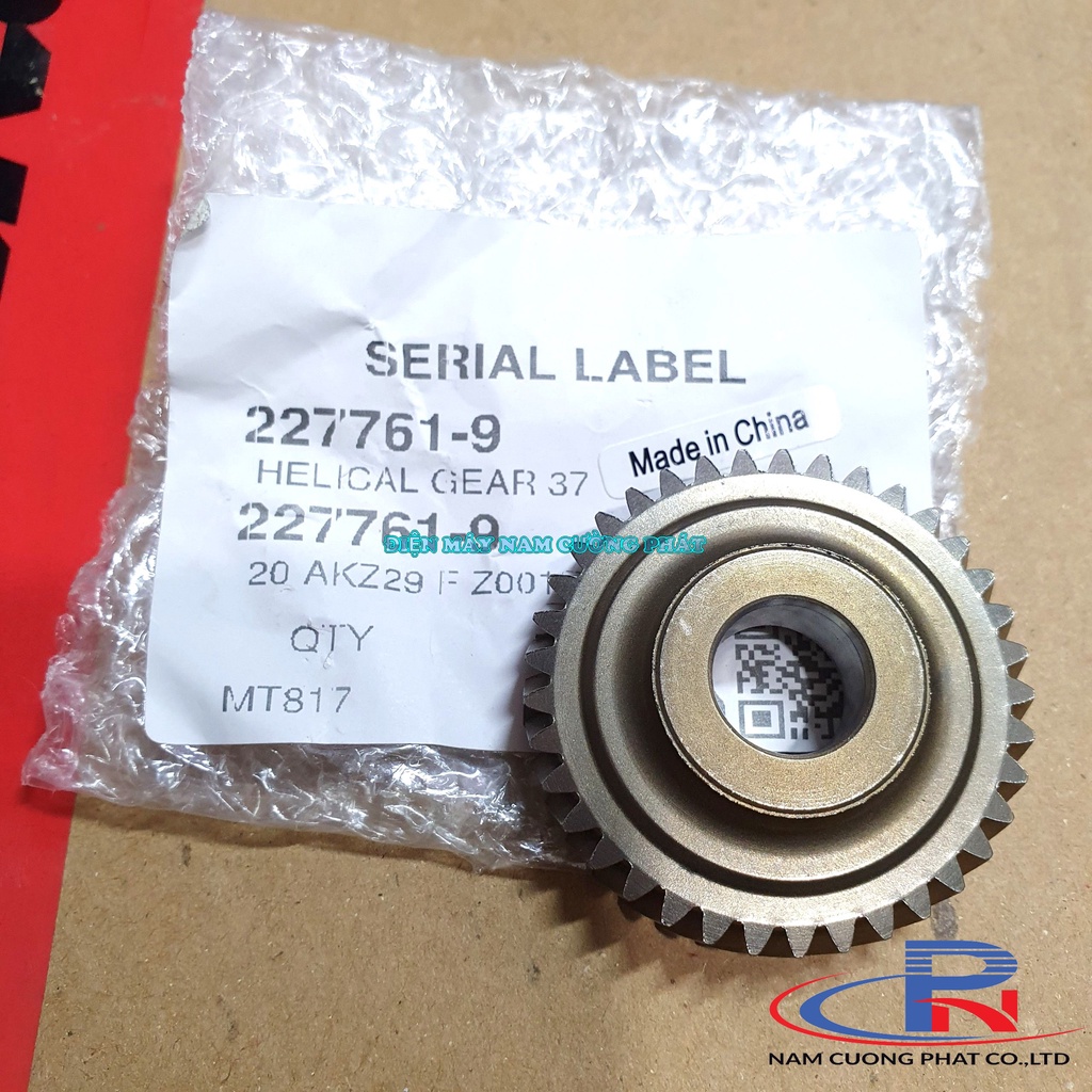Bánh răng máy khoan MT817, M8103B Makita Maktec 227761-9