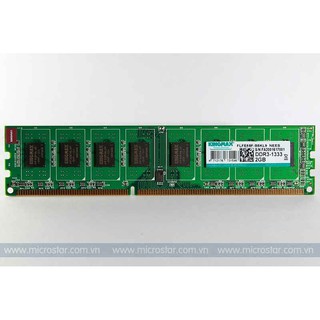 Ram kingmax 2gb ddr3 buss 1333 mhz cho pc