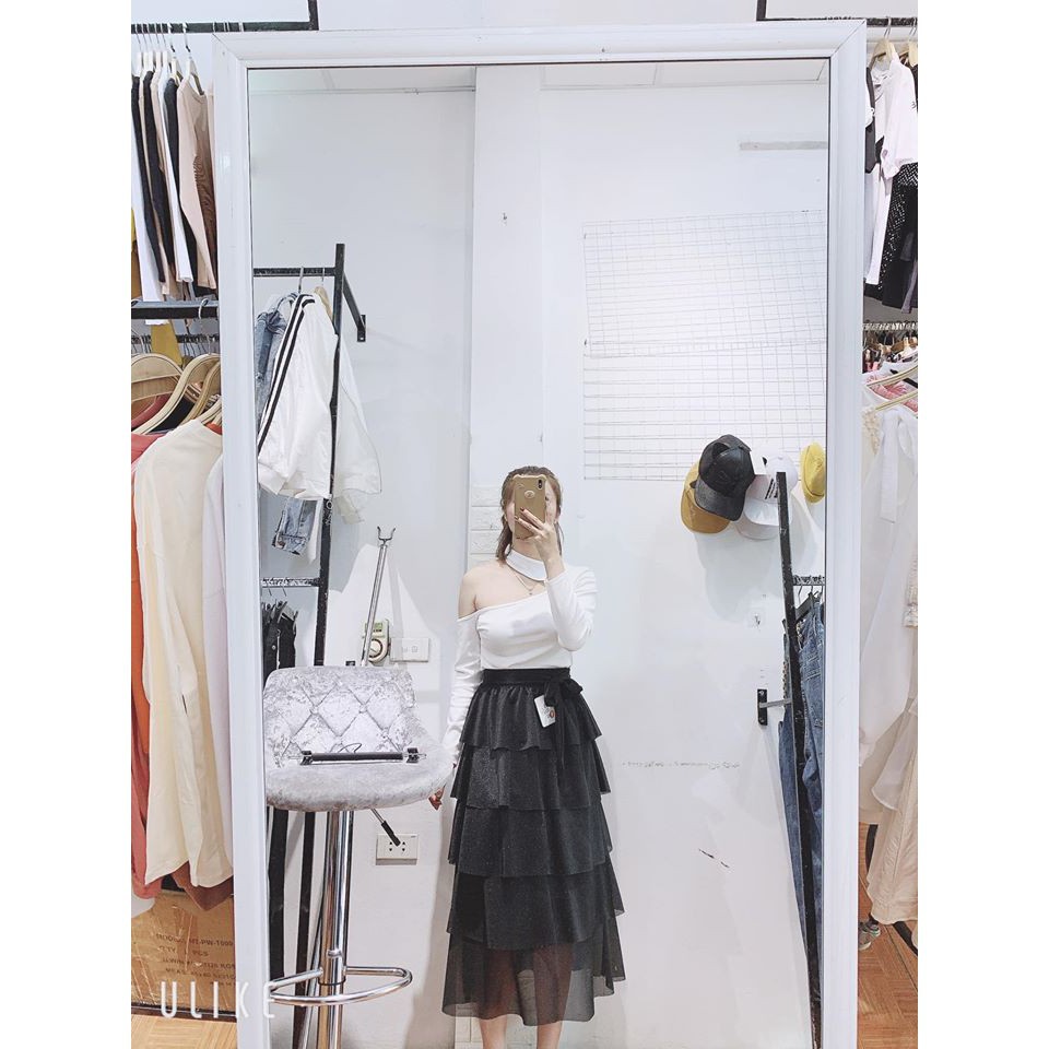 ♛♛♛ Chân váy tầng tiểu thư 2 màu | BigBuy360 - bigbuy360.vn
