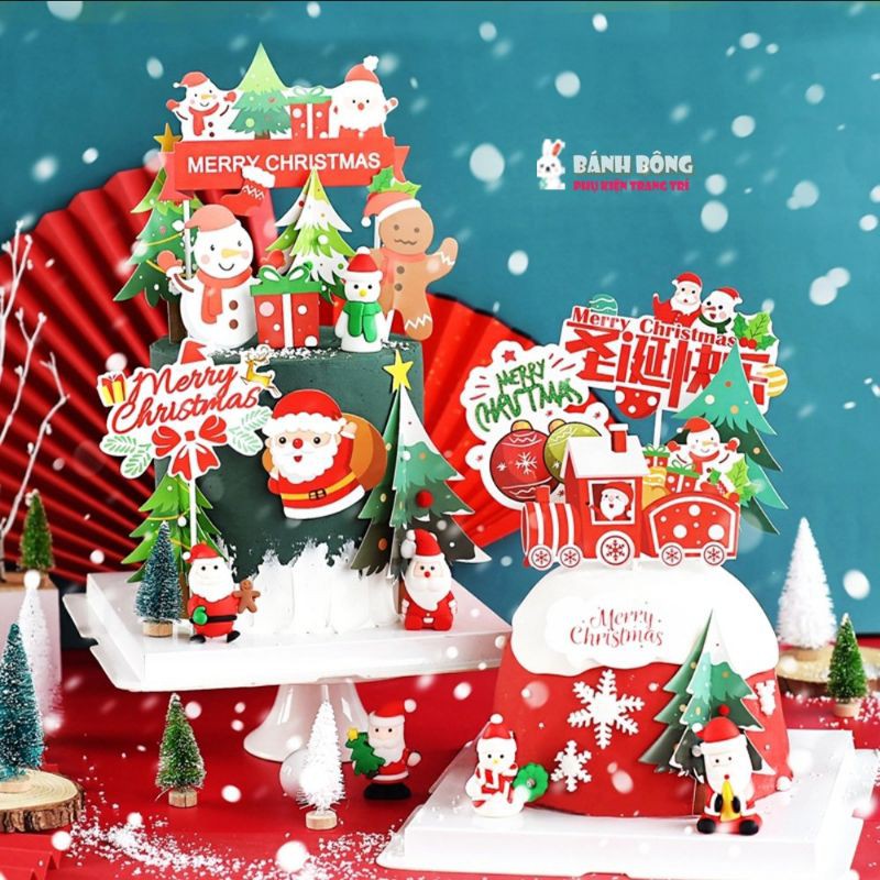 Cắm Trang Trí Noel Giáng Sinh