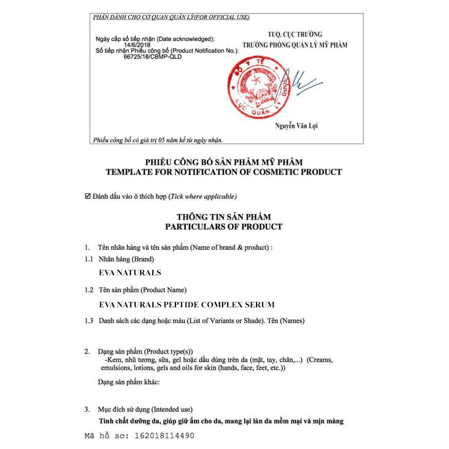 Serum Chứa Peptide Giúp Trẻ Hóa và Chống Lão Hóa Da Eva Naturals Peptide Complex Serum 60ml | BigBuy360 - bigbuy360.vn