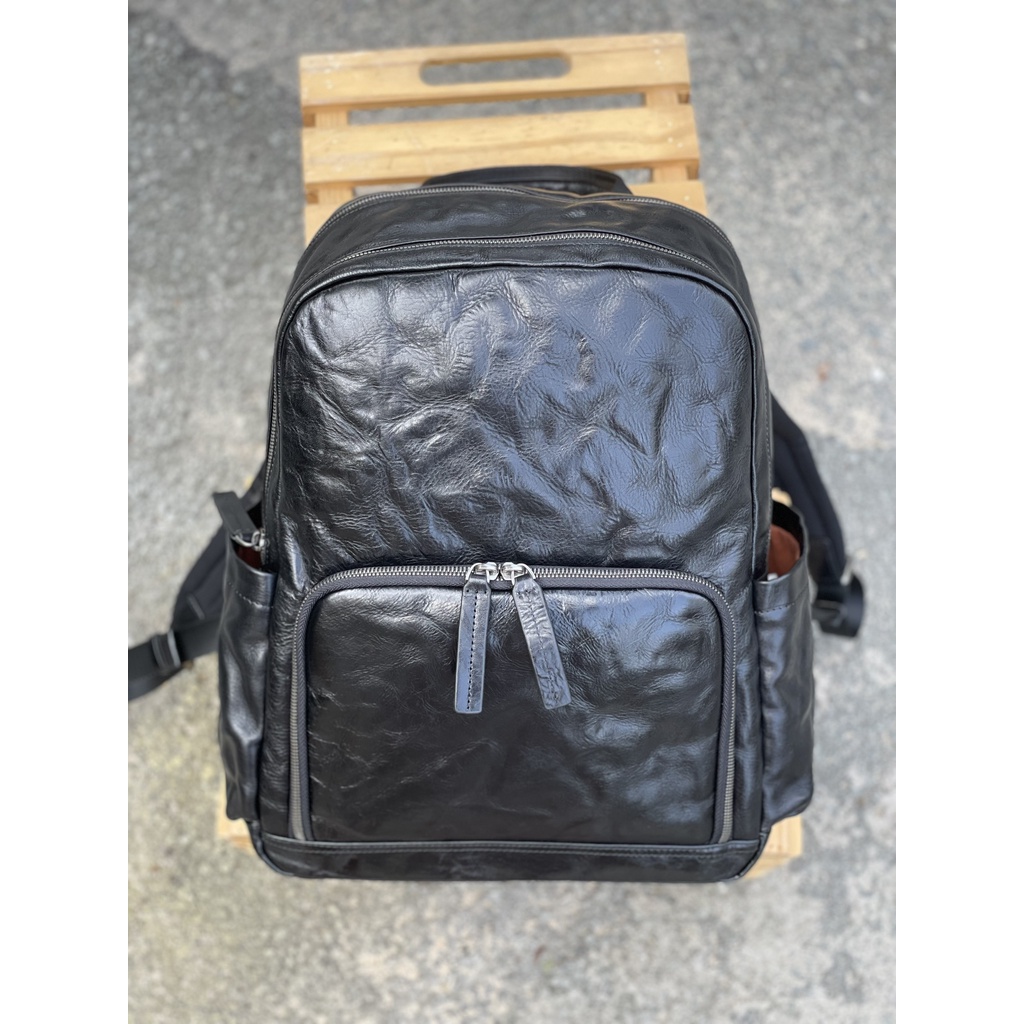 BALO NAM DA BÒ ĐỰNG LAPTOP 14" BLDB62