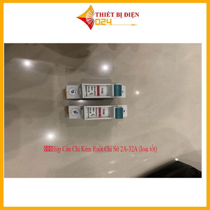Hộp Cầu Chì 𝙍𝙏18-32. Kèm Ruột Chì Sứ 2A-32A (loại tốt)