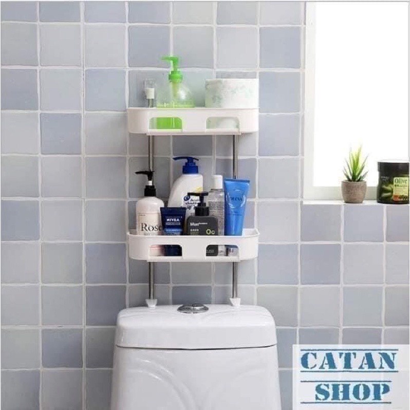 [Gọn gàng]Bộ kệ để đồ phòng tắm đa năng tiện lợi tiết kiệm không gian