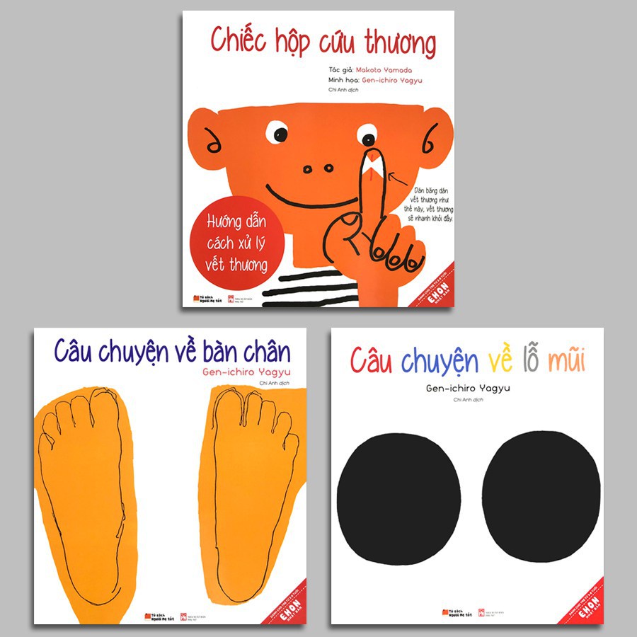Sách Ehon Combo Khoa học cơ thể người phần 1