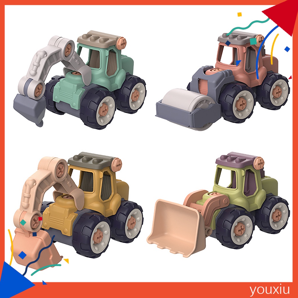 Bộ Đồ Chơi Lắp Ráp Xe Tải Cho Bé Trai