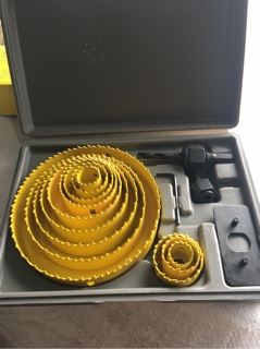 Bộ mũi khoét gỗ thạch cao