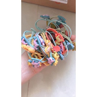 cột tóc hình thú