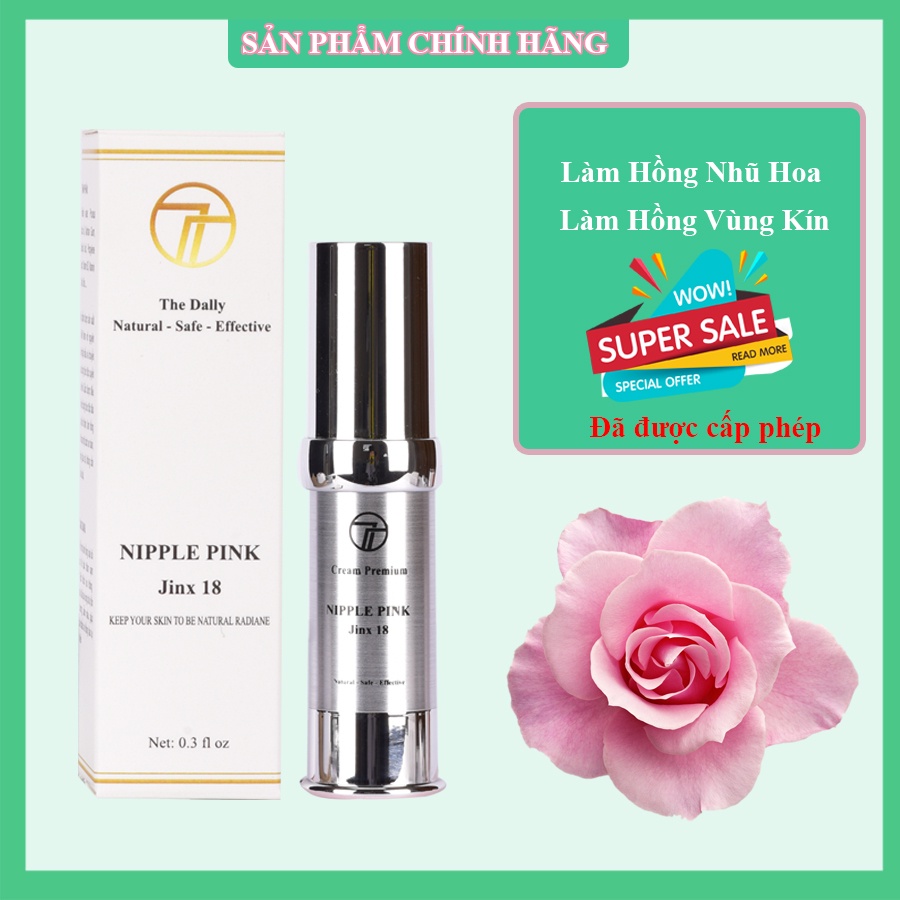 Làm Hồng Nhũ Hoa Vùng Kín Jinx18 - Kem Hồng Cô Bé 15ml | BigBuy360 - bigbuy360.vn