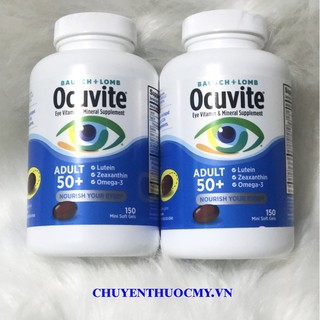 VIÊN UỐNG OCUVITE ADULT 50+ HỘP150 VIÊN - HÀNG MỸ