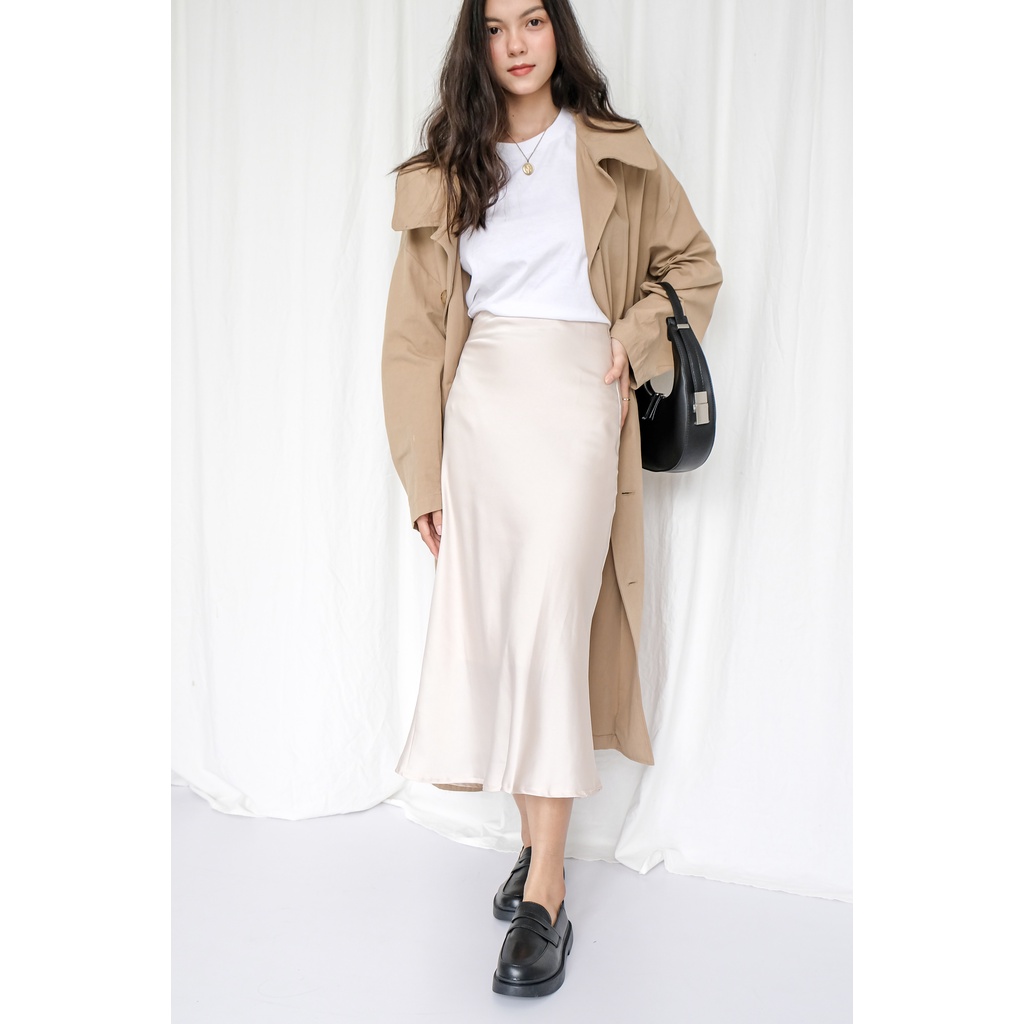 Chân Váy Lụa Elle | LA3343 LA3497 | Lana Official