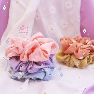 Ốc Sên Shop - Scrunchie hoa cúc