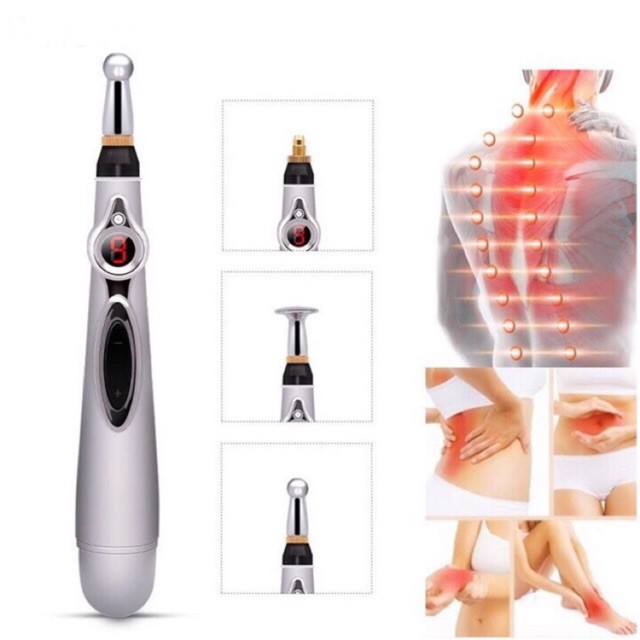 Bút Xung Điện Dò Huyệt Laze, Châm Cứu,  Xung Điện, Tìm Huyệt Đạo DRPEN W-912 Massage -senvangshop