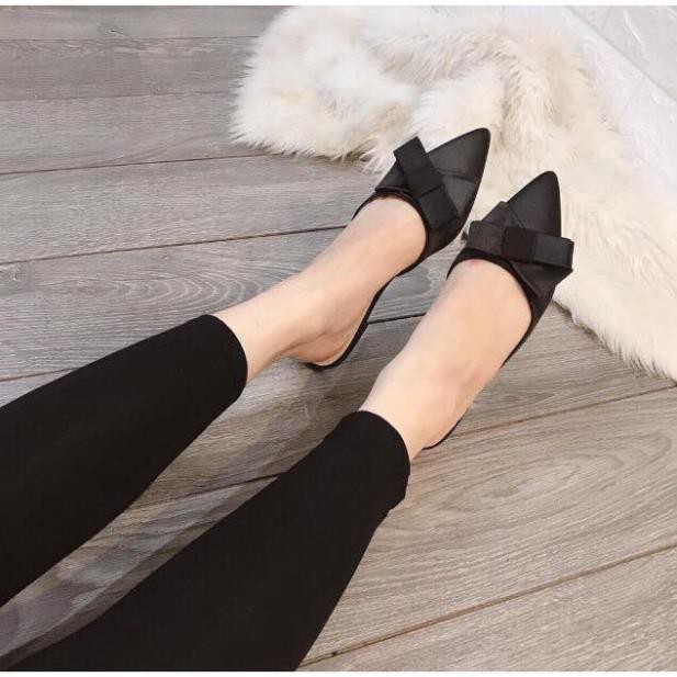 SU1_Dép sục nơ lụa siêu xinh