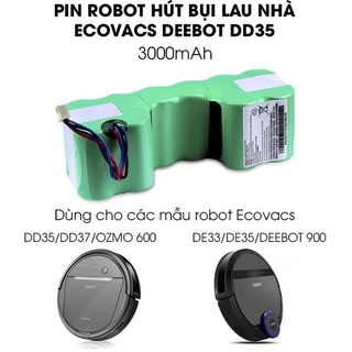 Pin robot hút bụi các loại ecovacs de53, de55, de33, de35 - bảo hành 3 tháng