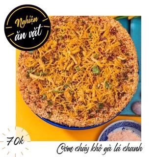 Cơm Cháy Khô Gà Túi Zip Chữ Nhật