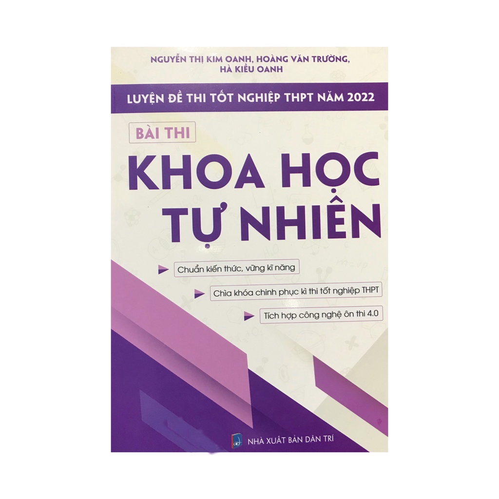 Sách - Luyện đề thi tốt nghiệp THPT năm 2022 bài thi Khoa học tự nhiên