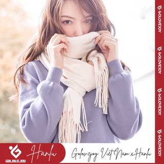 Khăn choàng cổ nam nữ unisex chất len cashmere cao cấp mềm mịn, khăn len quàng cổ Golovejoy DWJ01