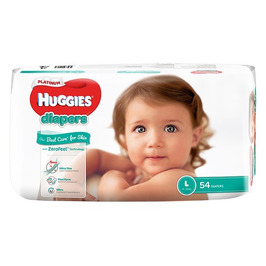 Bỉm - tã dán Huggies Platinum cao cấp size S82/M64/L54/XXL44 tặng 3 miếng  size M ✅ Văn Dịu ✅ Văn Dịu