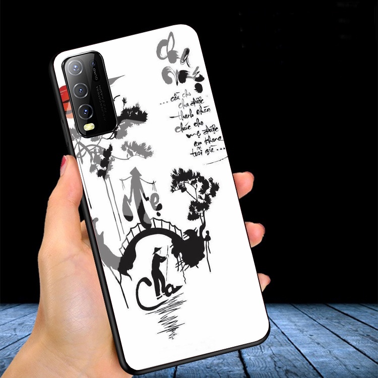 Ốp Lưng Kính 3D VIVO Y20,Y20S, Y12S Ốp lưng thế hệ mới cao cấp
