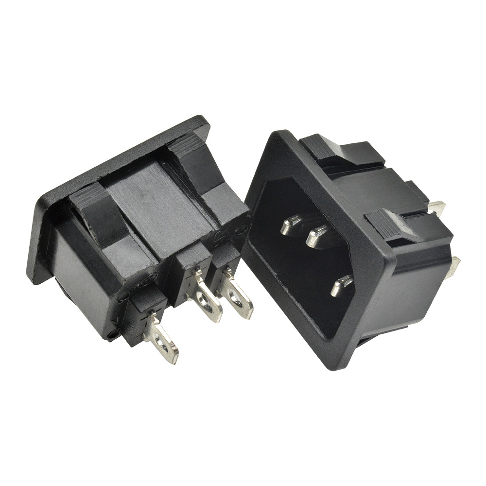 Ổ cắm dây nguồn chuyển đổi DIYMORE AC 250V 10A IEC 320 C14