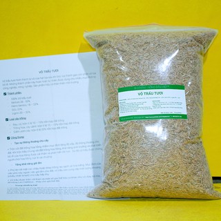 Vỏ trấu tươi trồng LAN ,rau ,hoa, thủy canh, chăn nuôi gói 5kg