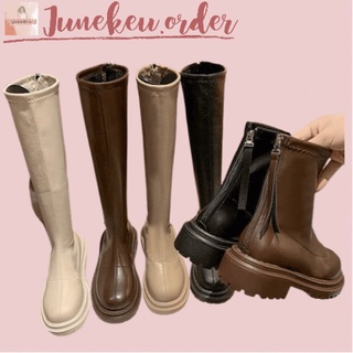 GIÀY Bốt đùi dưới Gối Khoá sau đế đinh dày Cao cấp đủ màu full box - CM LOẠI LÓT LÔNG