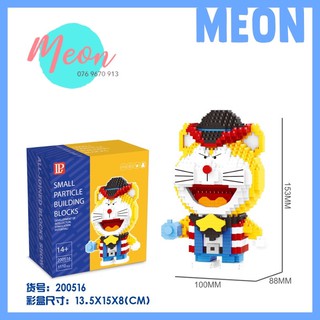 Xếp hình Doremon - Lego miniblock doraemon size L