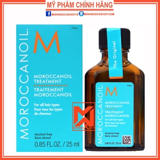 Moroccanoil tinh dầu dưỡng tóc, dầu dưỡng tóc Moroccanoil Treatment 25ml