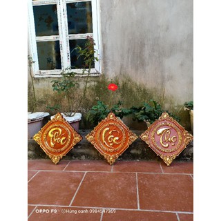 Bộ tranh chữ phúc lộc thọ
