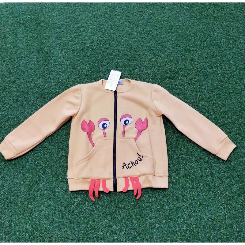 Áo Khoác Trẻ Em Size M Aged 5-6 Tuổi / Vàng