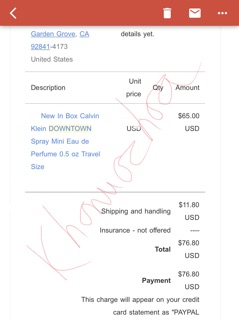💥 Nước hoa mini nữ Downtown - Calvin Klein