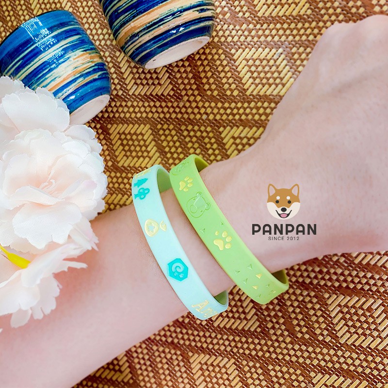 Vòng đeo tay thời trang Animal Crossing (silicon) có hộp đựng