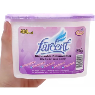 Hộp hút ẩm Farcent- 210g - Oải Hương