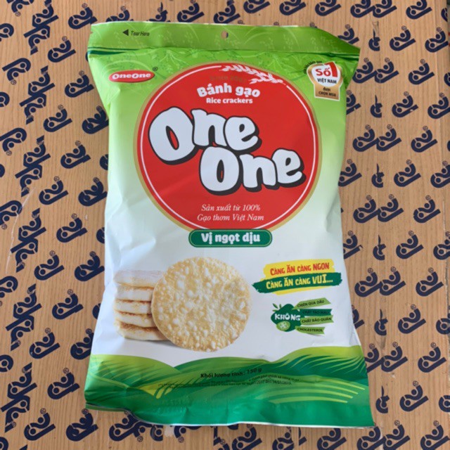 Bánh Gạo Vị Ngọt dịu OneOne Gói 122g