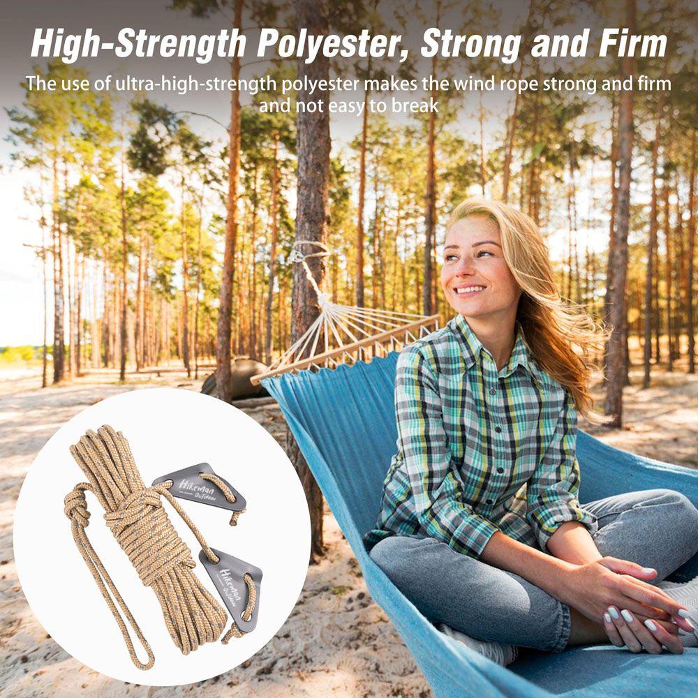 Danilo Khóa Dây Thừng Cắm Trại Phản Quang Điều Chỉnh Được