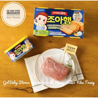 Thịt heo hộp Spam Ivenet