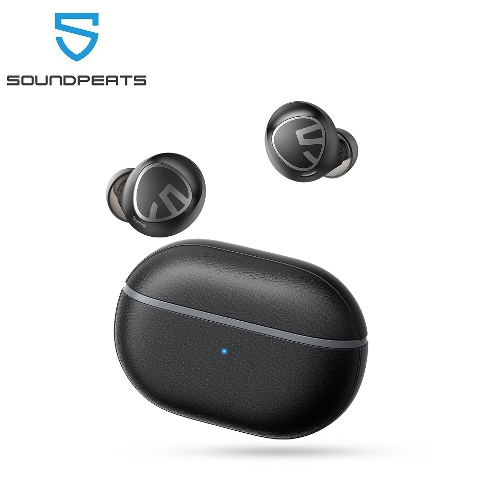 SoundPEATS Free2 Classic Wireless Earbuds Bluetooth V5.1 Earphones with 30Hrs Playtime in-Ear Stereo Sound